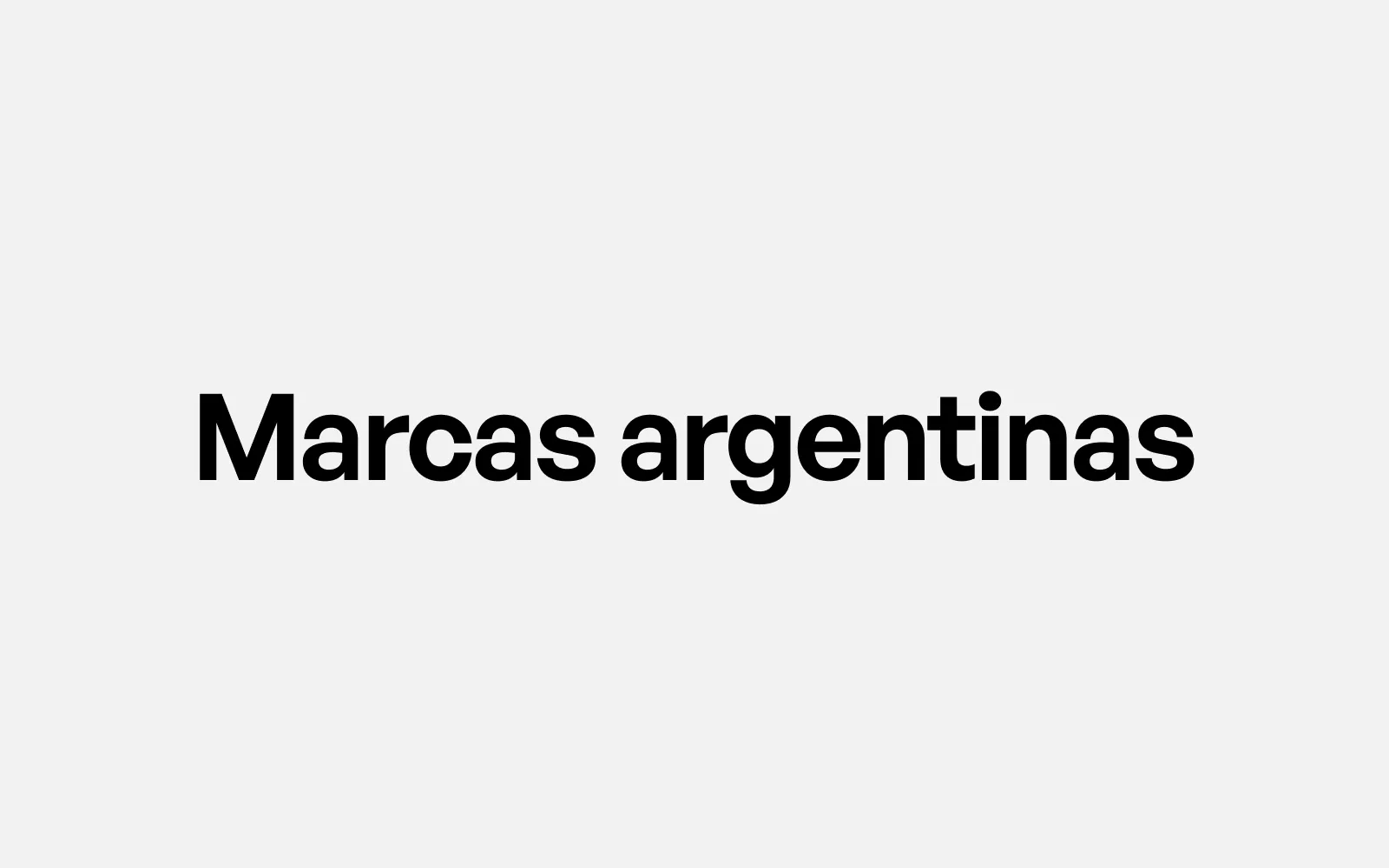 Marcas argentinas de ropa que conviene buscar de segunda mano